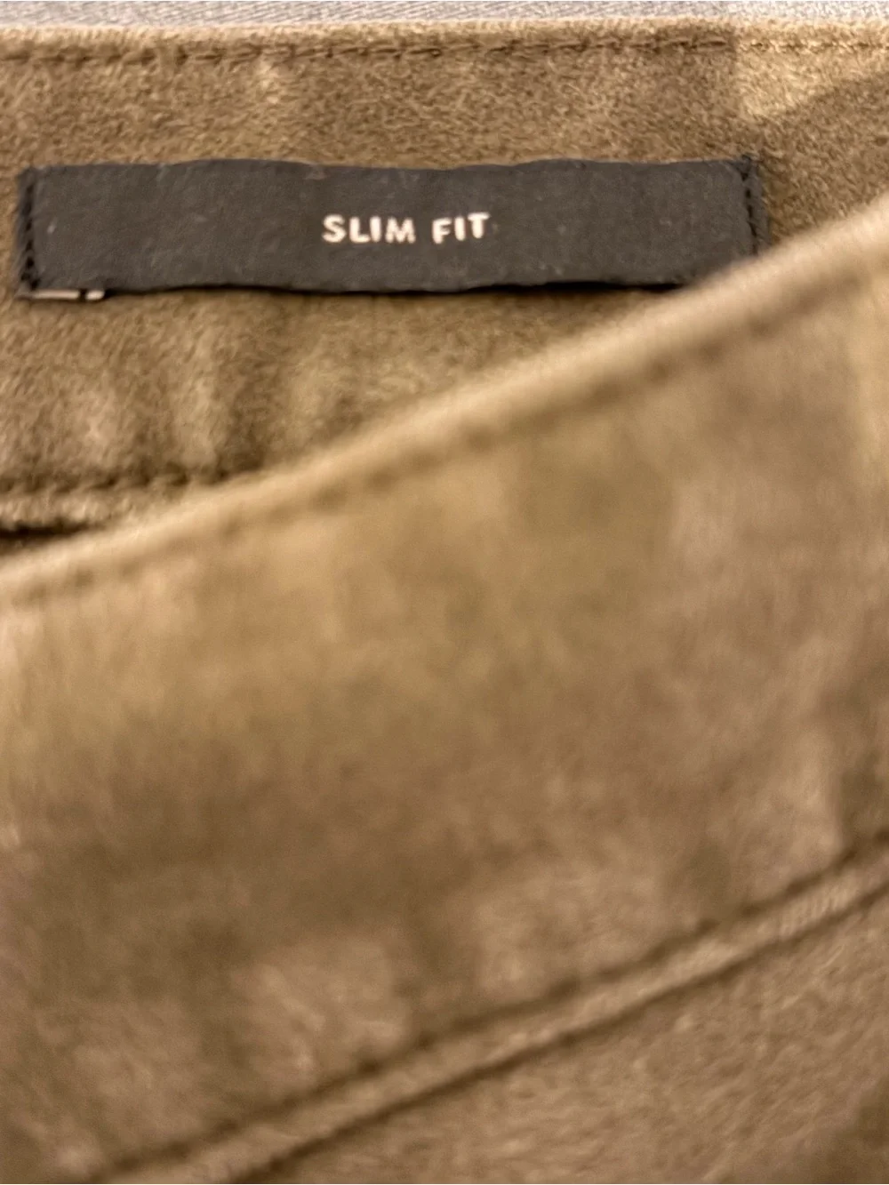 Banana Republic Men's Olive Slim Straight Jeans